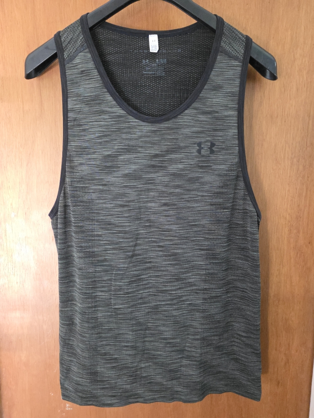 Rare Under Armour Threadborne Seamless Tank Top Green XL Men's Nwot Army